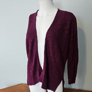 GAP Women's Deep Purple Cardigan